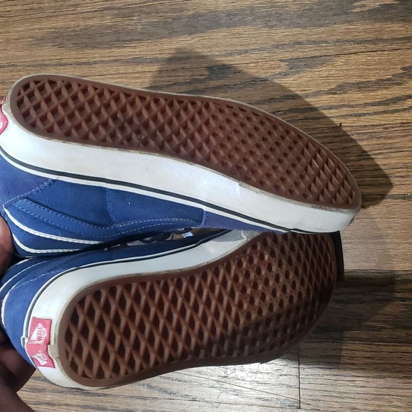 Vans Blue High Tops - Picture 7 of 13